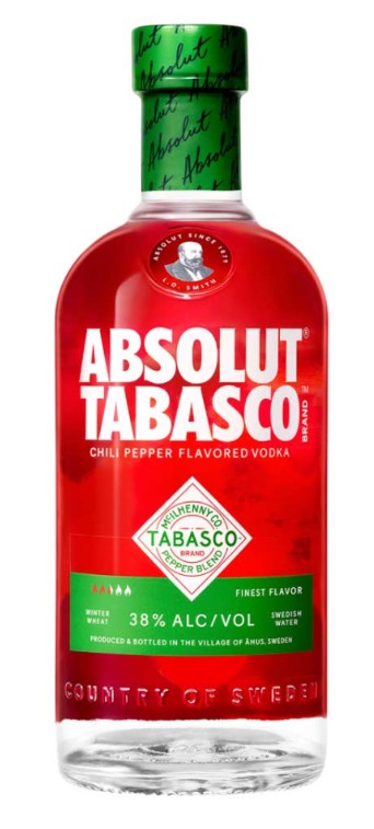 ABSOLUT - TABASCO 38% 70CL