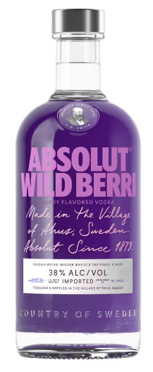 ABSOLUT WILD BERRI 38% 70CL