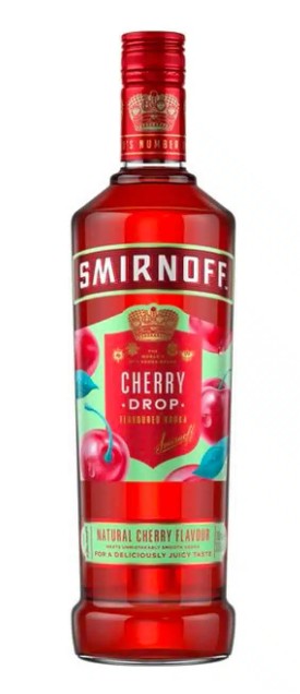 SMIRNOFF CHERRY DROP 35% 70CL
