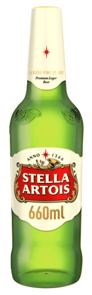 STELLA ARTOIS 4.6% 12 x 660ML BOTTLE